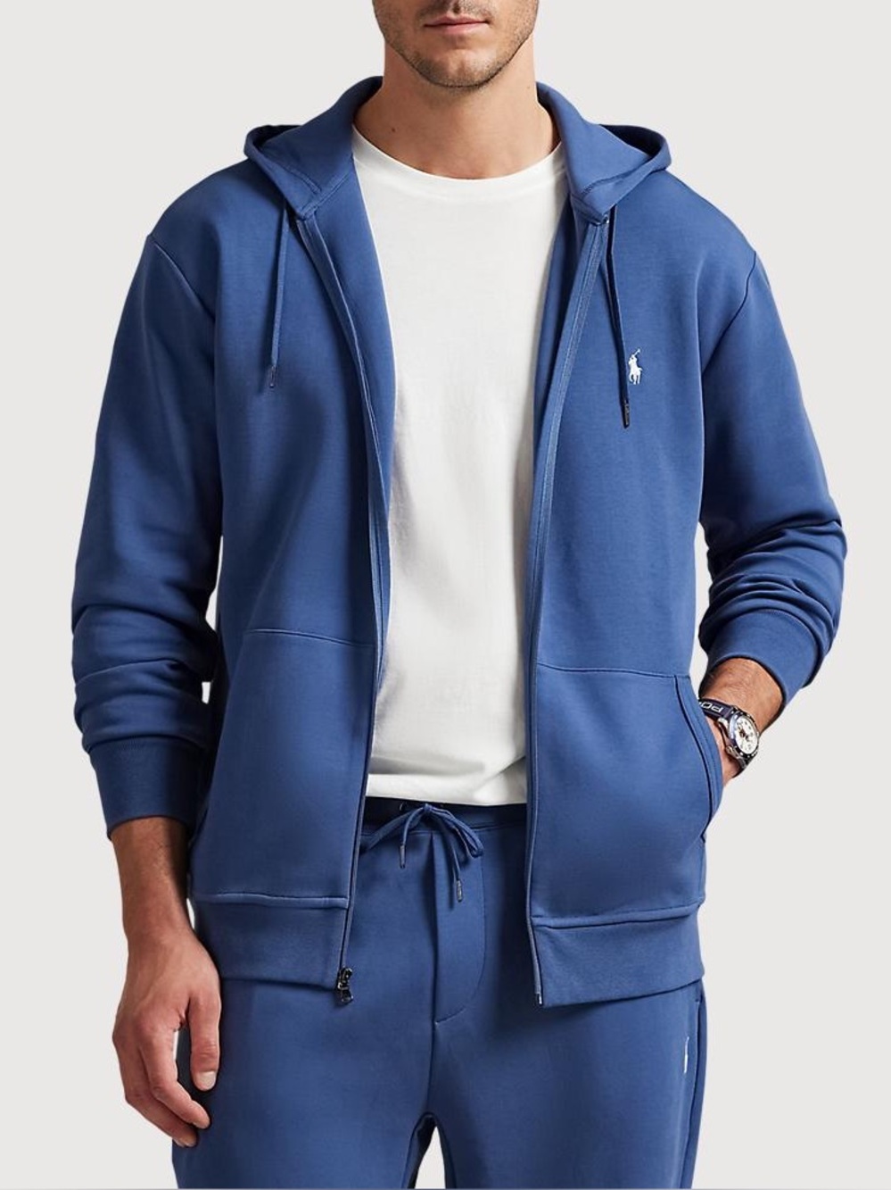Double-Knit Full-Zip Hoodie